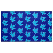 Eichenblatt - Eisblau und Kobalt Stoff (Fat Quarter (45,7 x 55,9 cm))
