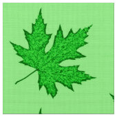 Eichenblatt - grüne Farbtöne Stoff (Nahaufnahme)