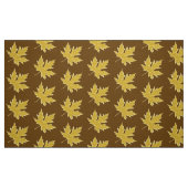 Eichenblatt - Senfgold und braun Stoff (Fat Quarter (45,7 x 55,9 cm))