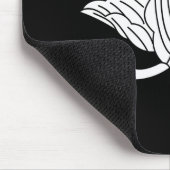 Eichenblätter in Kranichform Mousepad (Ecke)
