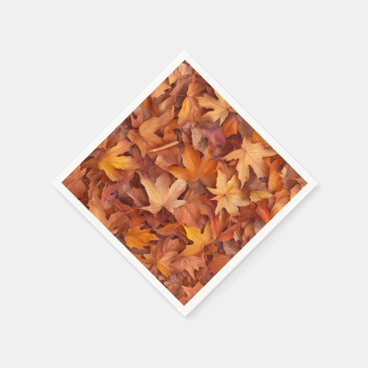 Eichenblättrige Servietten (Ecke)