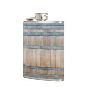 Eichenfass-Musterflasche Flachmann (Links)