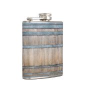 Eichenfass-Musterflasche Flachmann (Rechts)