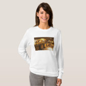 Eichenfässer im Keller des Domaine Comte T-Shirt (Vorne ganz)