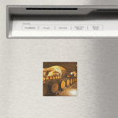 Eichenfässern im Keller der Domaine Comte Magnet (In Situ (Geschirrspüler))