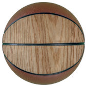 Eichenholz Basketball (Vorderseite)