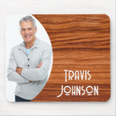 Eichenholz-Foto Mousepad (Vorne)