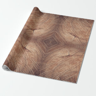 Eichenholz Geschenkpapier