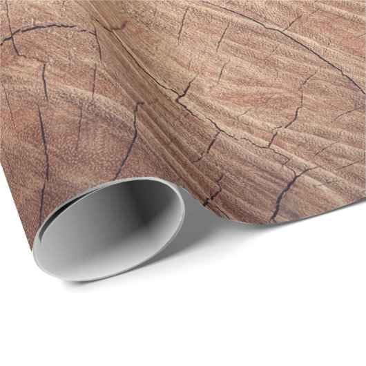 Eichenholz Geschenkpapier (Rolleneckpunkt)