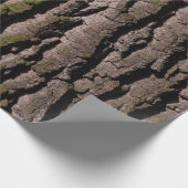 Eichenholz Geschenkpapier (Ecke)