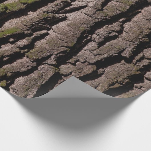 Eichenholz Geschenkpapier (Ecke)
