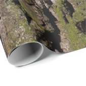 Eichenholz Geschenkpapier (Rolleneckpunkt)