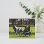 Eichenholz Postkarte (Stehend Vorderseite)