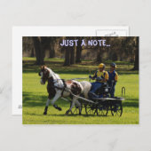 Eichenholz Postkarte (Vorne/Hinten)