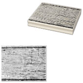 Eichenholz Texturkautschuk Briefmarke Gummistempel (Stempel)