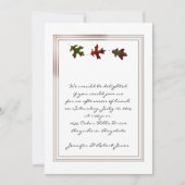 Eichenholzparade Party Einladung (Vorderseite)