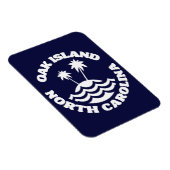 Eicheninsel, North Carolina Magnet (Rechte Seite)