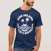 Eicheninsel, North Carolina T-Shirt (Vorderseite)