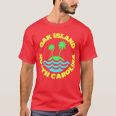 Eicheninsel, North Carolina T-Shirt (Vorderseite)