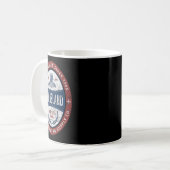 Eicheninsel Schatzsuche Retro Templar Ritter T Kaffeetasse (Vorderseite Links)