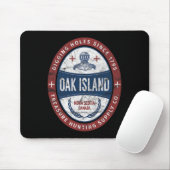 Eicheninsel Schatzsuche Retro Templar Ritter T Mousepad (Mit Mouse)