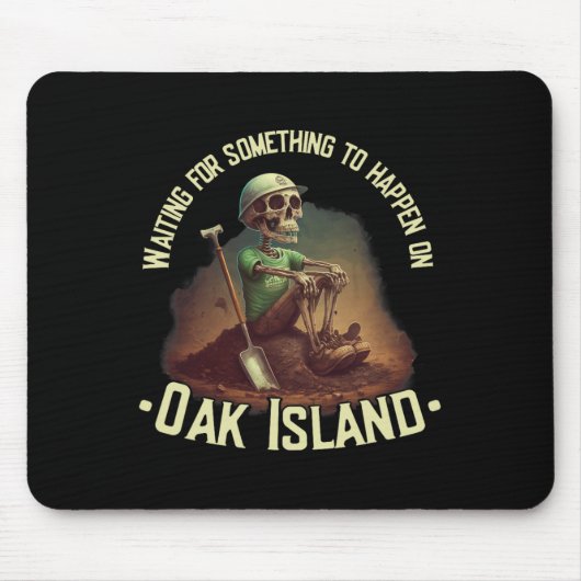 Eicheninsel Schatzsuche Skeleton Eicheninsel Mousepad (Vorne)