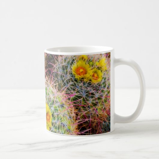 Eichenkaktus nah, Kalifornien Kaffeetasse (Rechts)