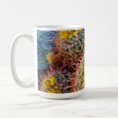 Eichenkaktus nah, Kalifornien Kaffeetasse (Links)