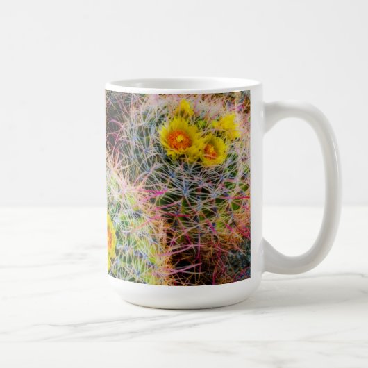 Eichenkaktus nah, Kalifornien Kaffeetasse (Rechts)