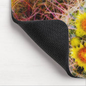 Eichenkaktus nah, Kalifornien Mousepad (Ecke)