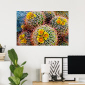 Eichenkaktus nah, Kalifornien Poster (Heimbüro)