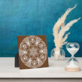 Eichenmandala Fotoplatte (InSitu)