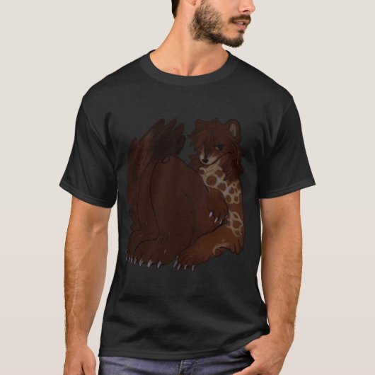 Eichenmoos transparent T-Shirt (Vorderseite)