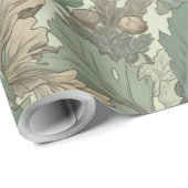 Eichenmuster Geschenkpapier (Rolleneckpunkt)