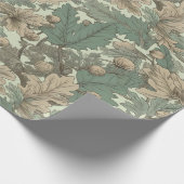 Eichenmuster Geschenkpapier (Ecke)