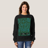 Eichenmuster - William Morris Sweatshirt (Vorne ganz)
