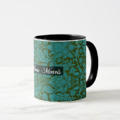 Eichenmuster - William Morris Tasse (VorderseiteRechts)