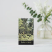 Eichenwald| Landschaftliches Ölgemälde Visitenkarte (Stehend Vorderseite)