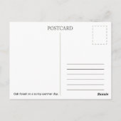 Eichenwald. Postkarte (Rückseite)