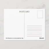 Eichenwald. Postkarte (Rückseite)