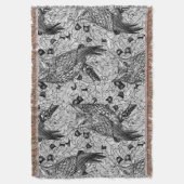 Eichenwälder, schwarz-weiß decke (Vorderseite Vertikal)