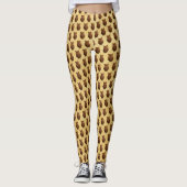 Eichenzapfeneule Leggings (Vorderseite)