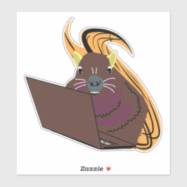 Eichhörnchen #102 aufkleber