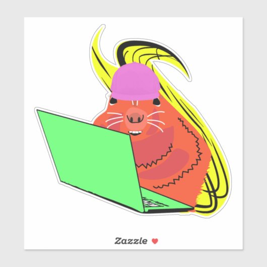 Eichhörnchen #106 aufkleber (Blatt)