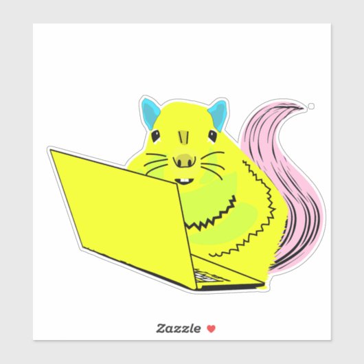 Eichhörnchen #111 aufkleber (Blatt)