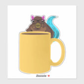 Eichhörnchen #112 aufkleber (Blatt)