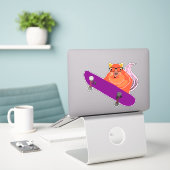 Eichhörnchen #113 aufkleber (Laptop auf Schreibtisch)