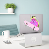Eichhörnchen #116 aufkleber (Laptop auf Schreibtisch)