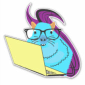 Eichhörnchen #120 aufkleber (Vorderseite)