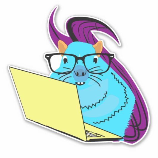 Eichhörnchen #120 aufkleber (Vorderseite)